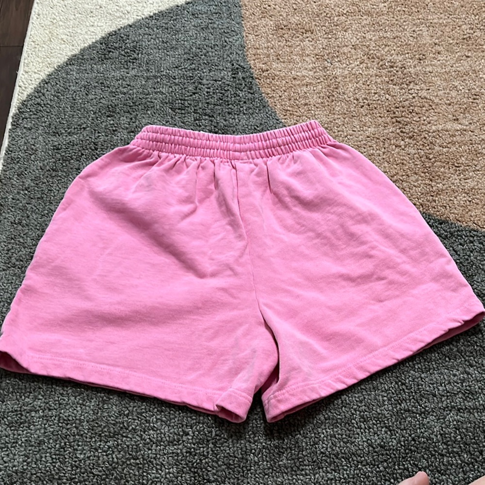 NWOT SKIMS Oversized Boyfriend Gym Shorts Size XS - Picture 4 of 4
